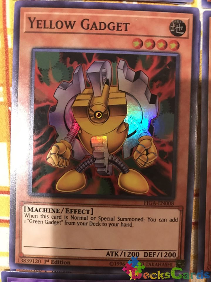 Yellow Gadget - FIGA-EN008 - Super Rare 1st Edition 1