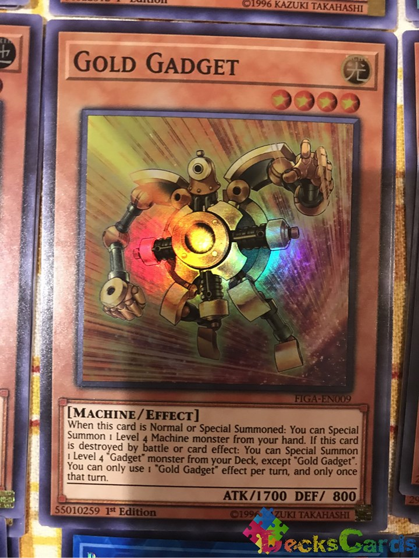 Gold Gadget - FIGA-EN009 - Super Rare 1st Edition 1