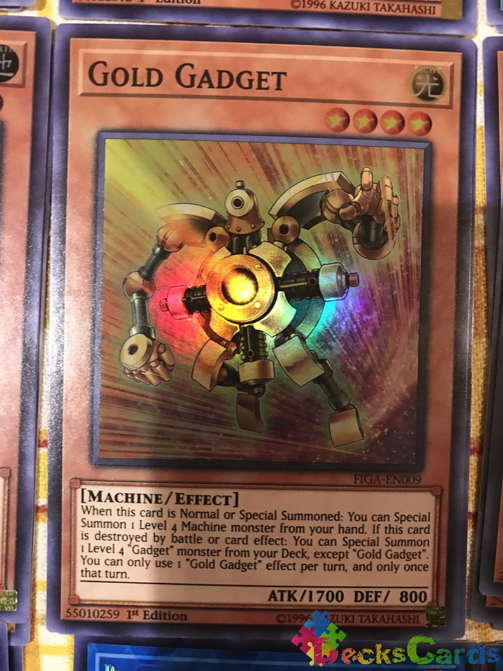 Gold Gadget - FIGA-EN009 - Super Rare 1st Edition 1