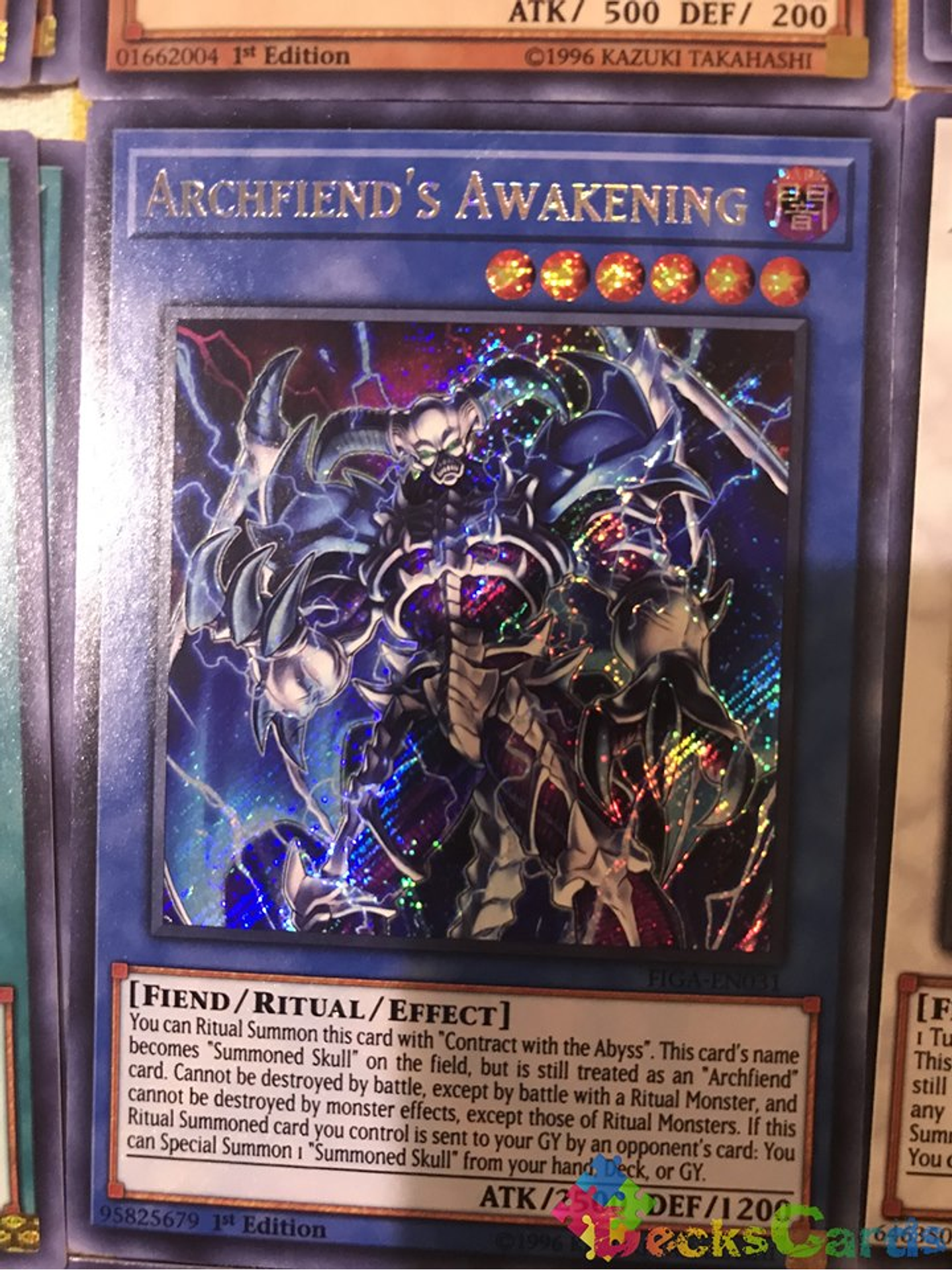 Archfiend's Awakening - FIGA-EN031 - Secret Rare 1st Edition 1