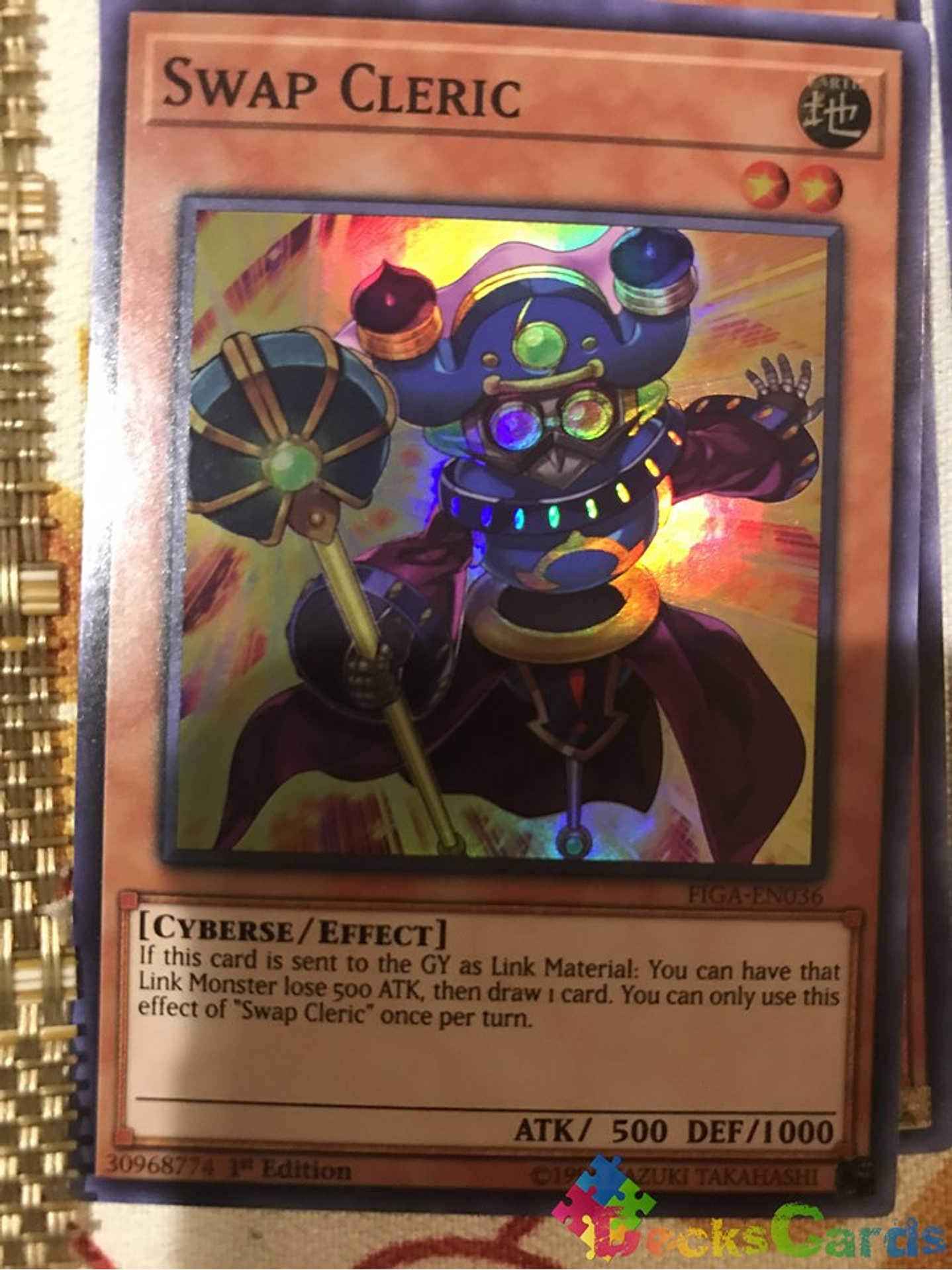 Swap Cleric - FIGA-EN036 - Super Rare 1st Edition 1