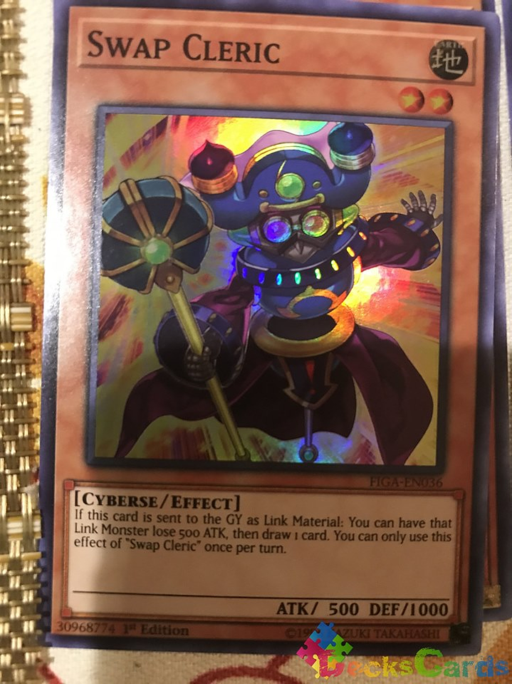 Swap Cleric - FIGA-EN036 - Super Rare 1st Edition 1