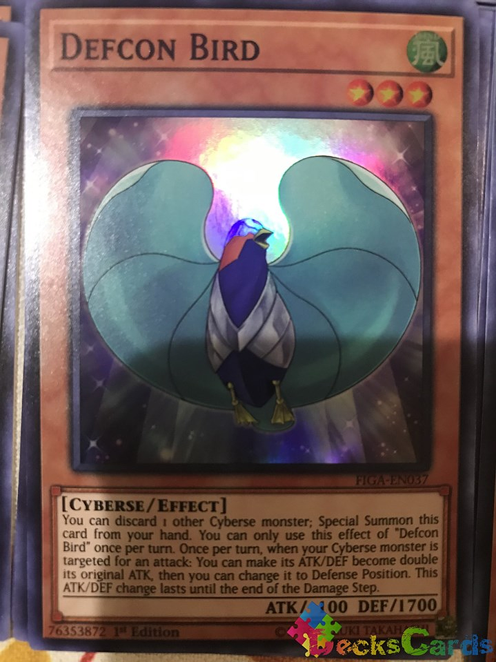 Defcon Bird - FIGA-EN037 - Super Rare 1st Edition 1