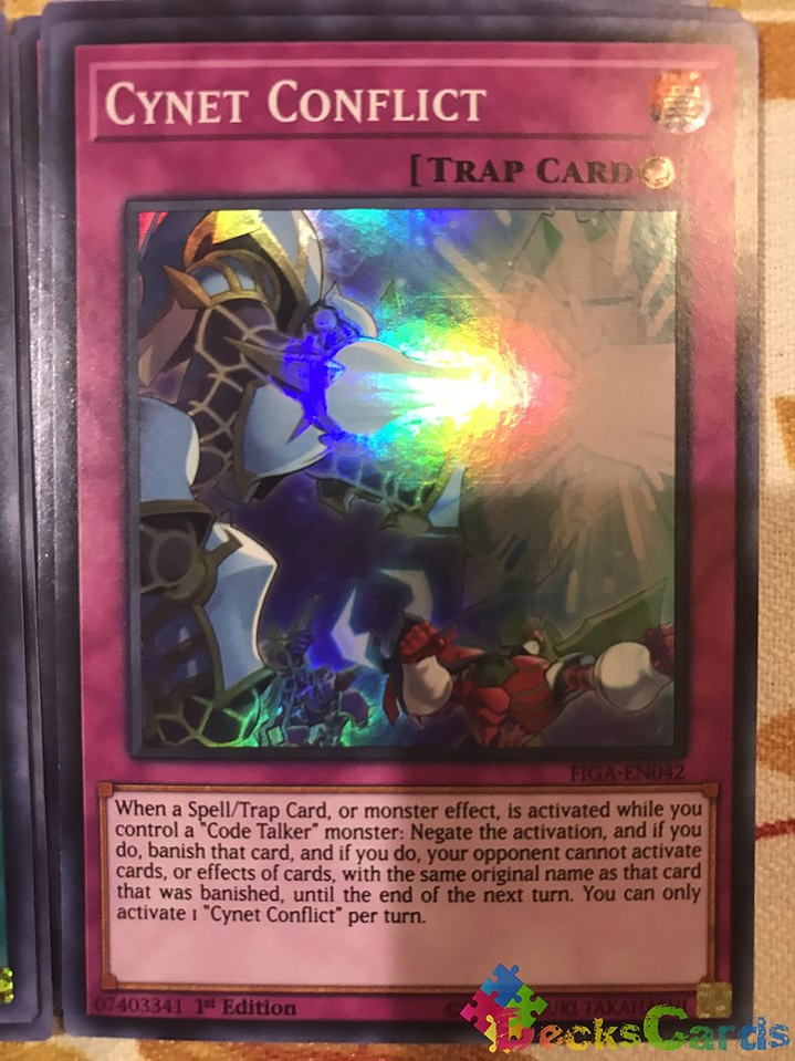 Cynet Conflict - FIGA-EN042 - Super Rare 1st Edition 1