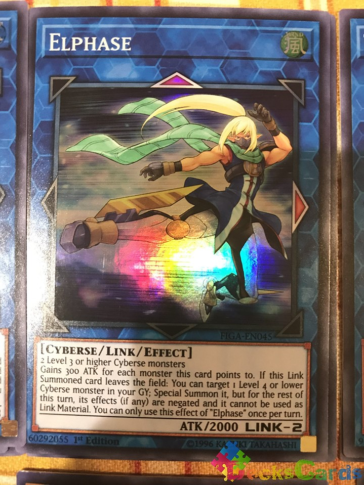 Elphase - FIGA-EN045 - Super Rare 1st Edition 1