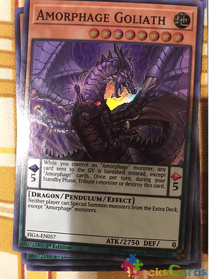 Amorphage Goliath - FIGA-EN057 - Super Rare 1st Edition
