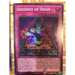 Sentence of Doom - LED5-EN005 - Super Rare 1st Edition