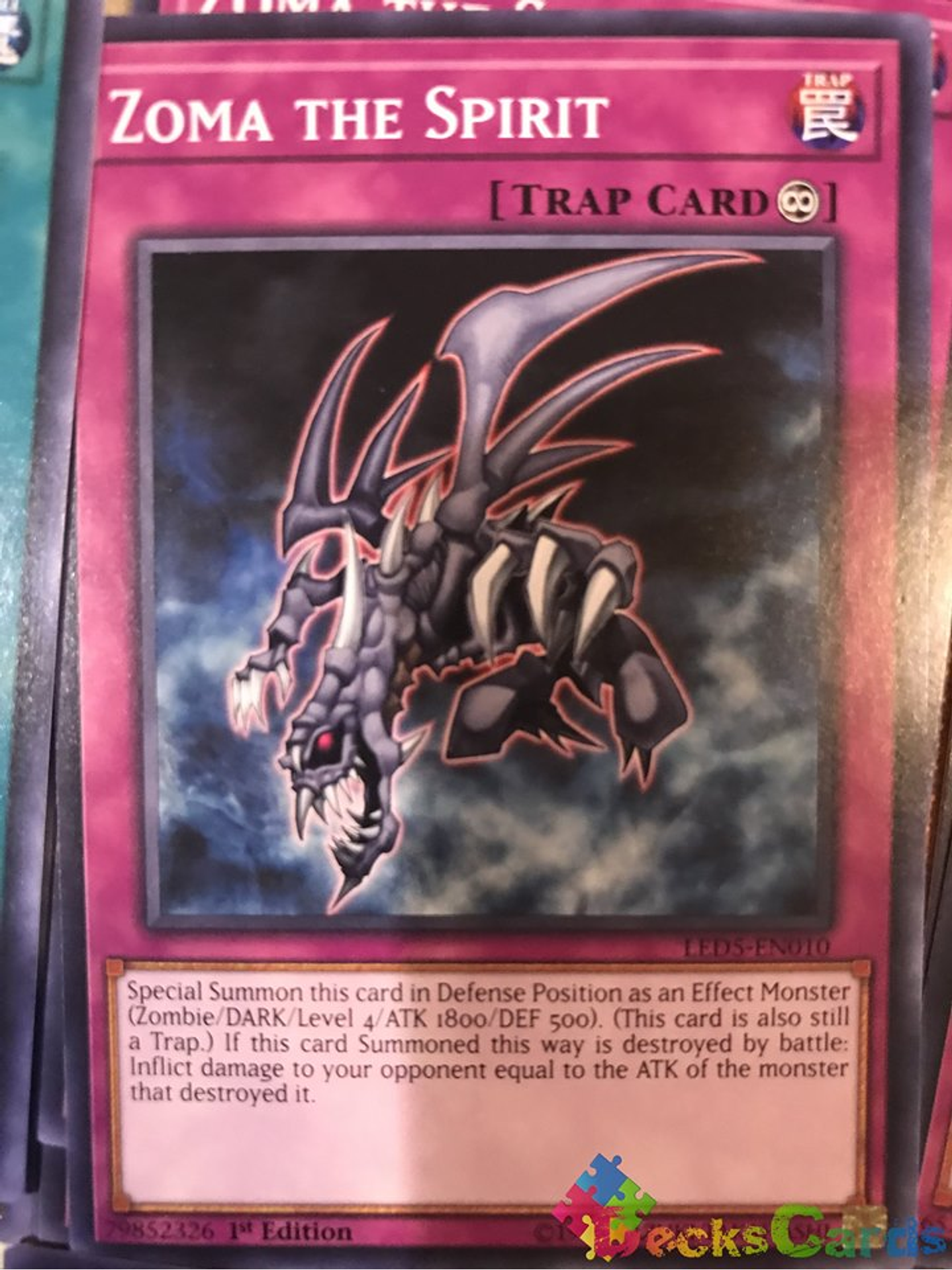 Zoma the Spirit - LED5-EN010 - Common 1st Edition 1