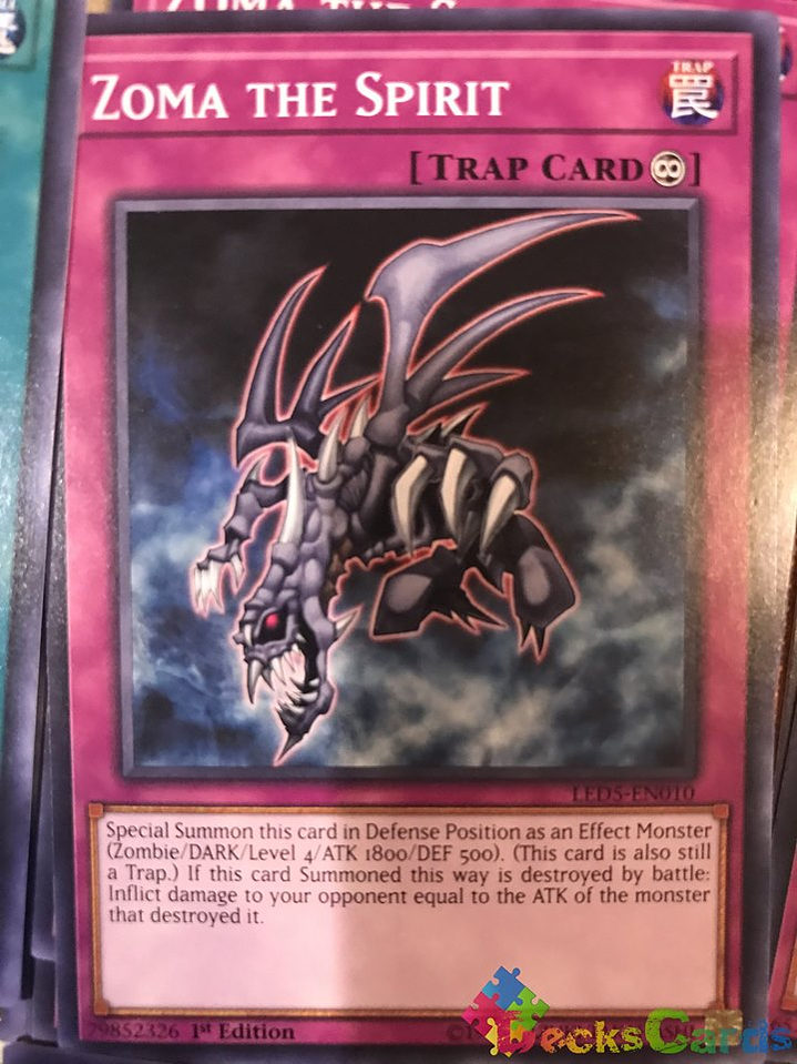 Zoma the Spirit - LED5-EN010 - Common 1st Edition 1