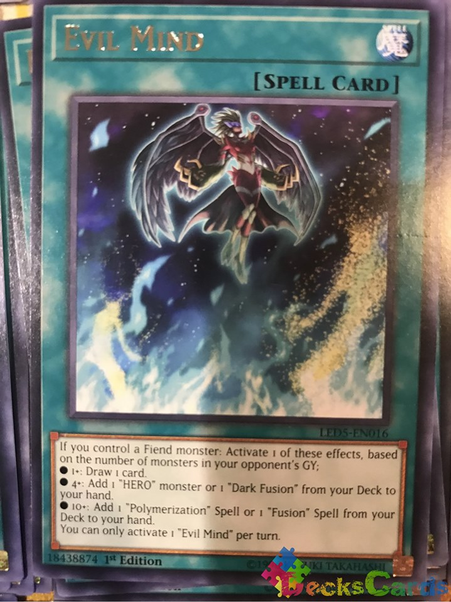 Evil Mind - LED5-EN016 - Rare 1st Edition 1