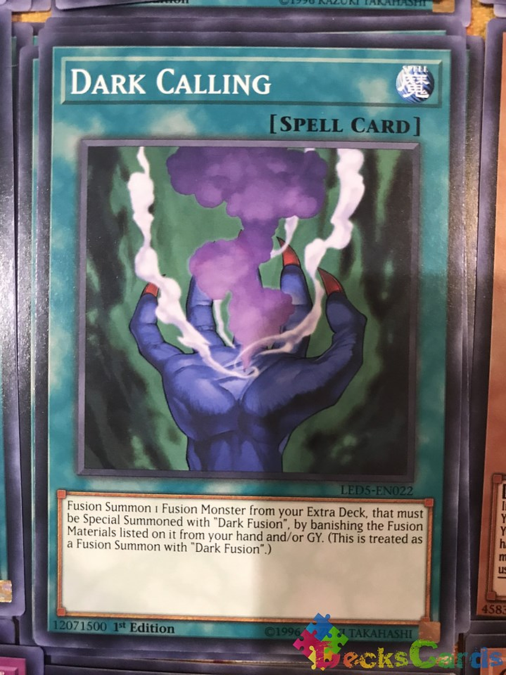 Dark Calling - LED5-EN022 - Common 1st Edition 1
