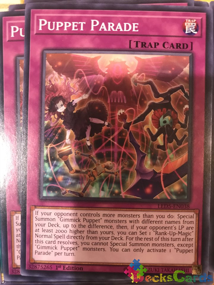 Puppet Parade - LED5-EN038 - Common 1st Edition 1