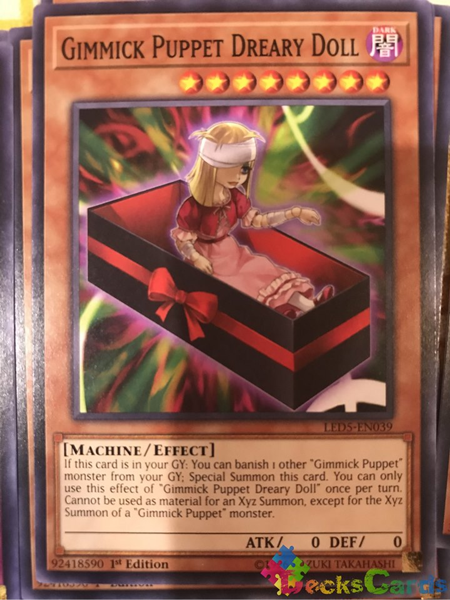 Gimmick Puppet Dreary Doll - LED5-EN039 - Common 1st Edition 1