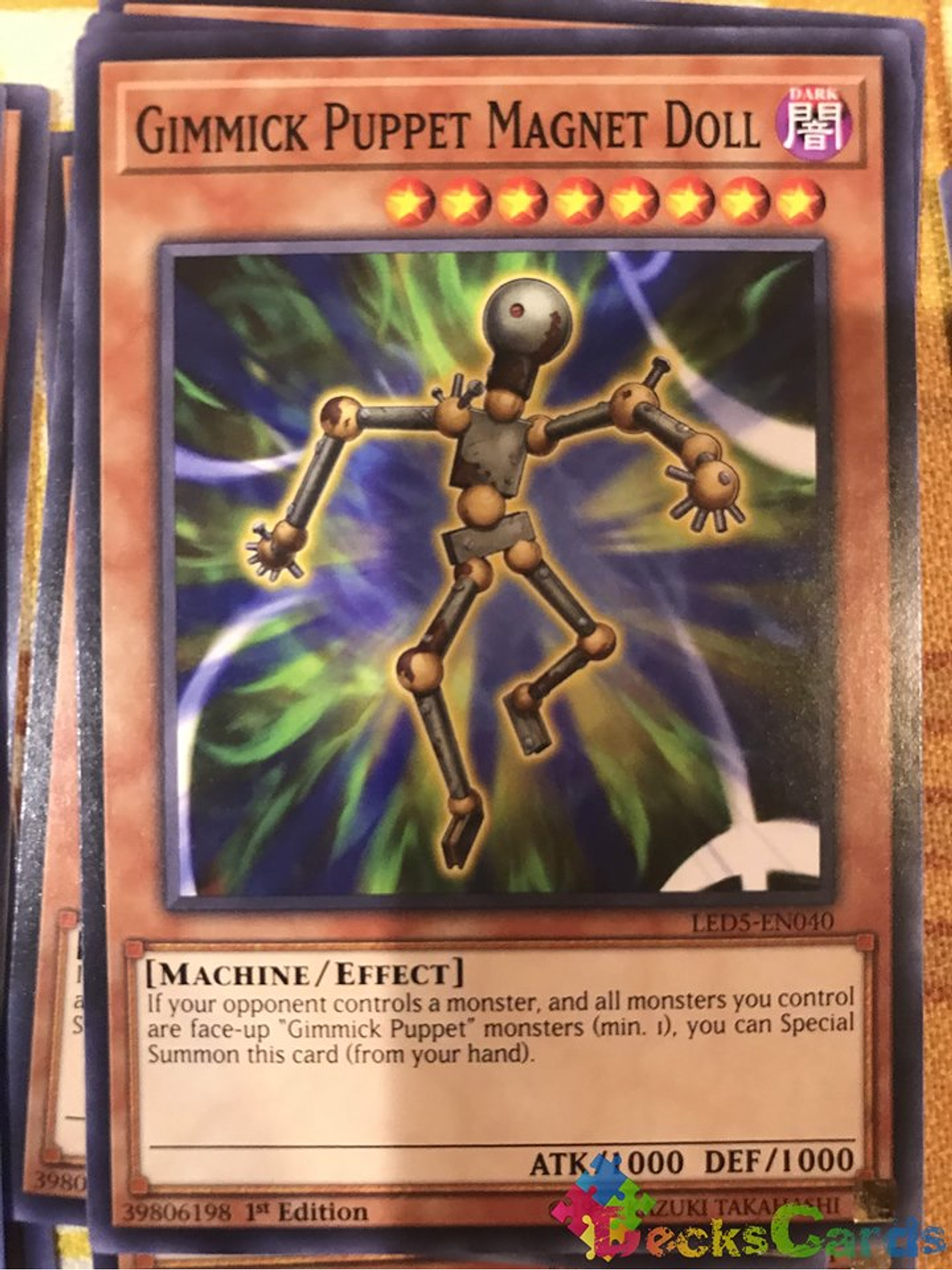 Gimmick Puppet Magnet Doll - LED5-EN040 - Common 1st Edition 1