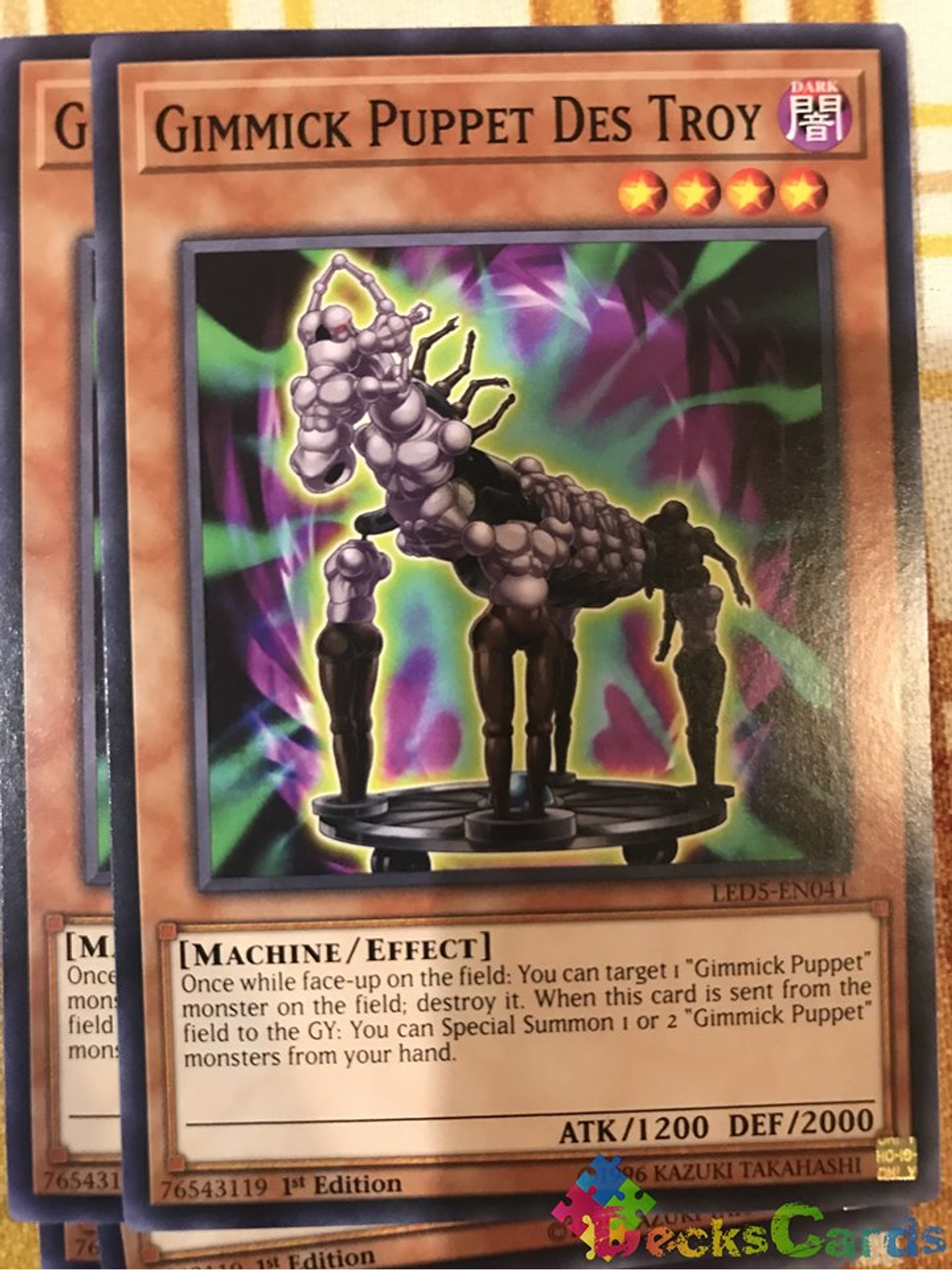 Gimmick Puppet Des Troy - LED5-EN041 - Common 1st Edition 1