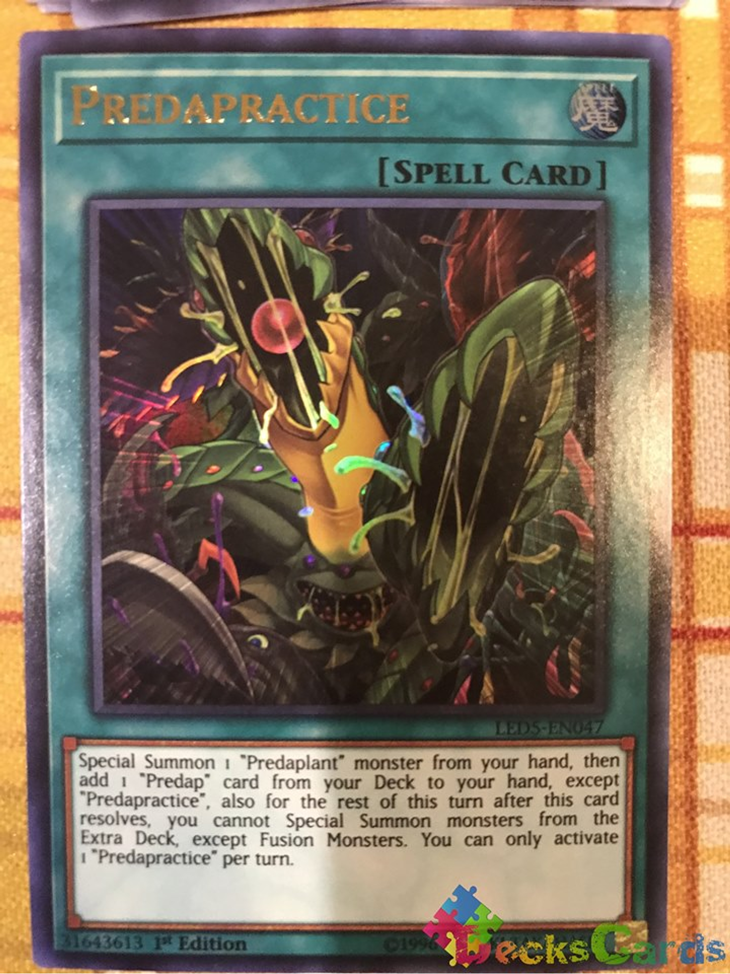 Predapractice - LED5-EN047 - Ultra Rare 1st Edition 1