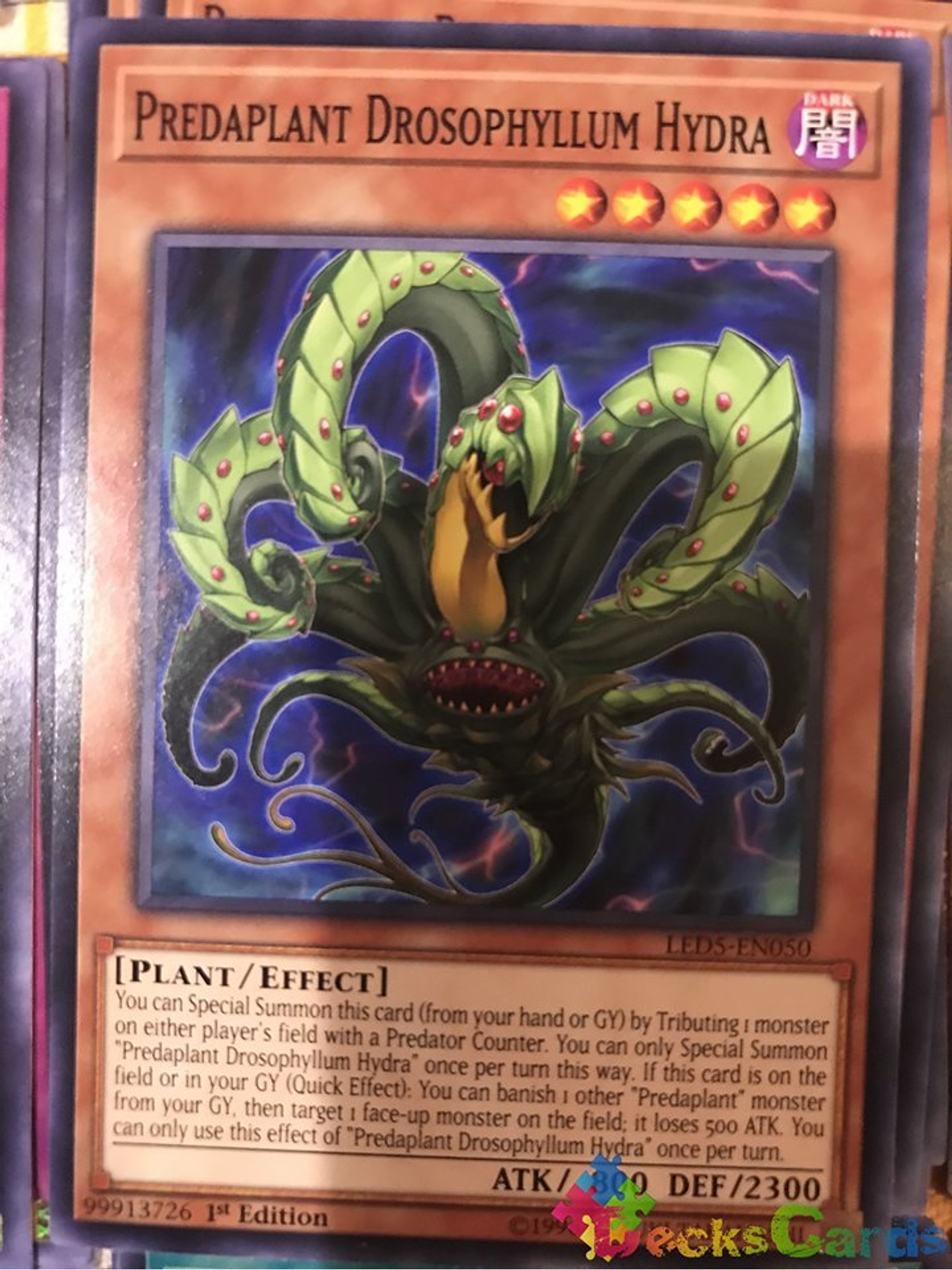 Predaplant Drosophyllum Hydra - LED5-EN050 - Common 1st Edition 1