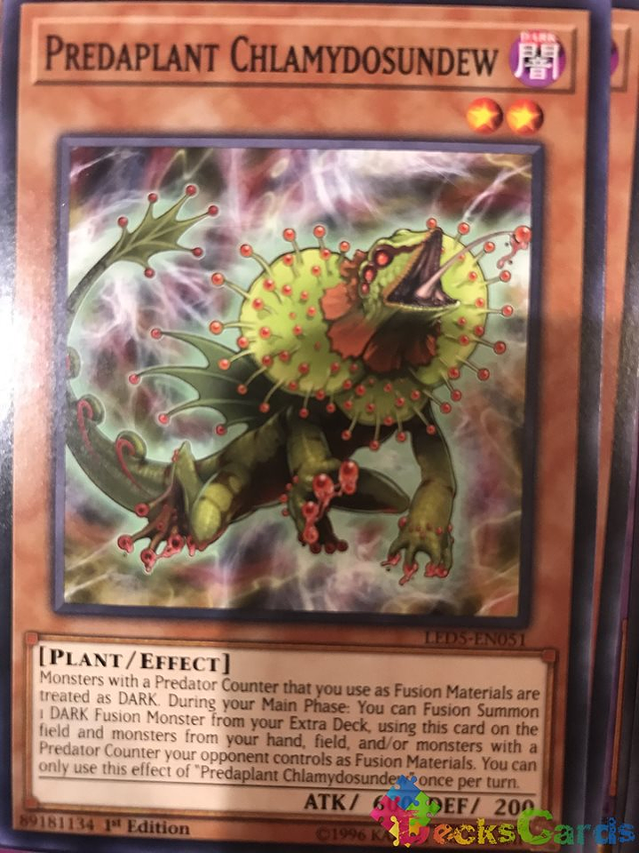 Predaplant Chlamydosundew - LED5-EN051 - Common 1st Edition 1