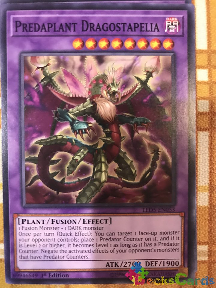 Predaplant Dragostapelia - LED5-EN053 - Common 1st Edition 1