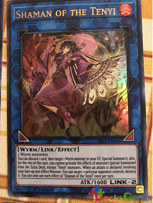 Shaman of the Tenyi - RIRA-EN044 - Ultra Rare 1st Edition
