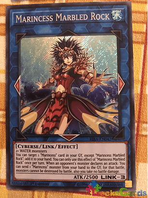 Marincess Marbled Rock - RIRA-EN042 - Secret Rare 1st Edition