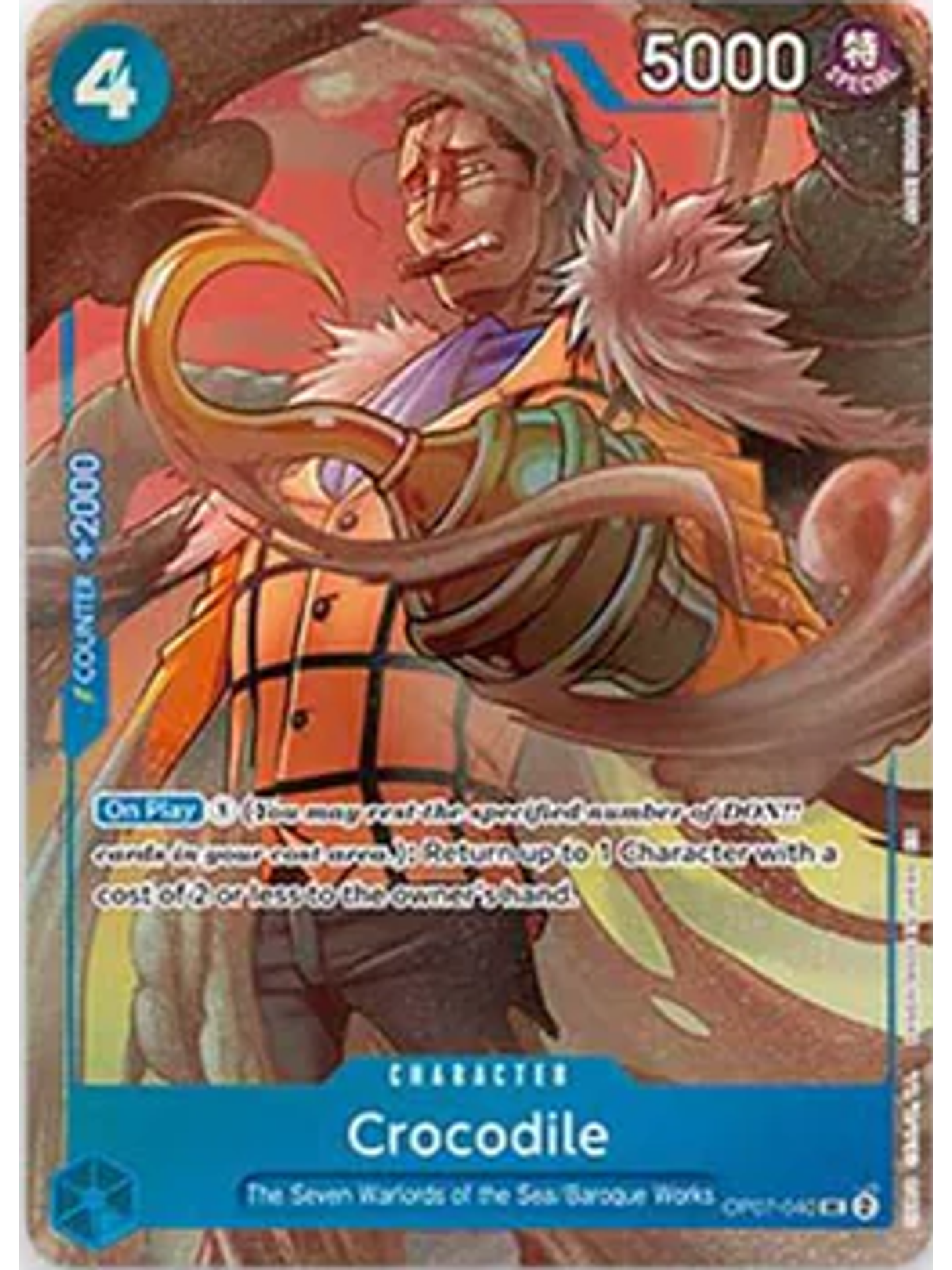 OP07-040 (Alternate Art) Crocodile 1