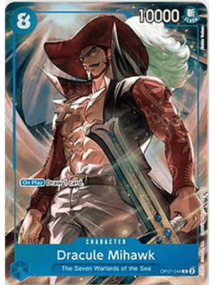 OP07-044 (Alternate Art) Dracule Mihawk