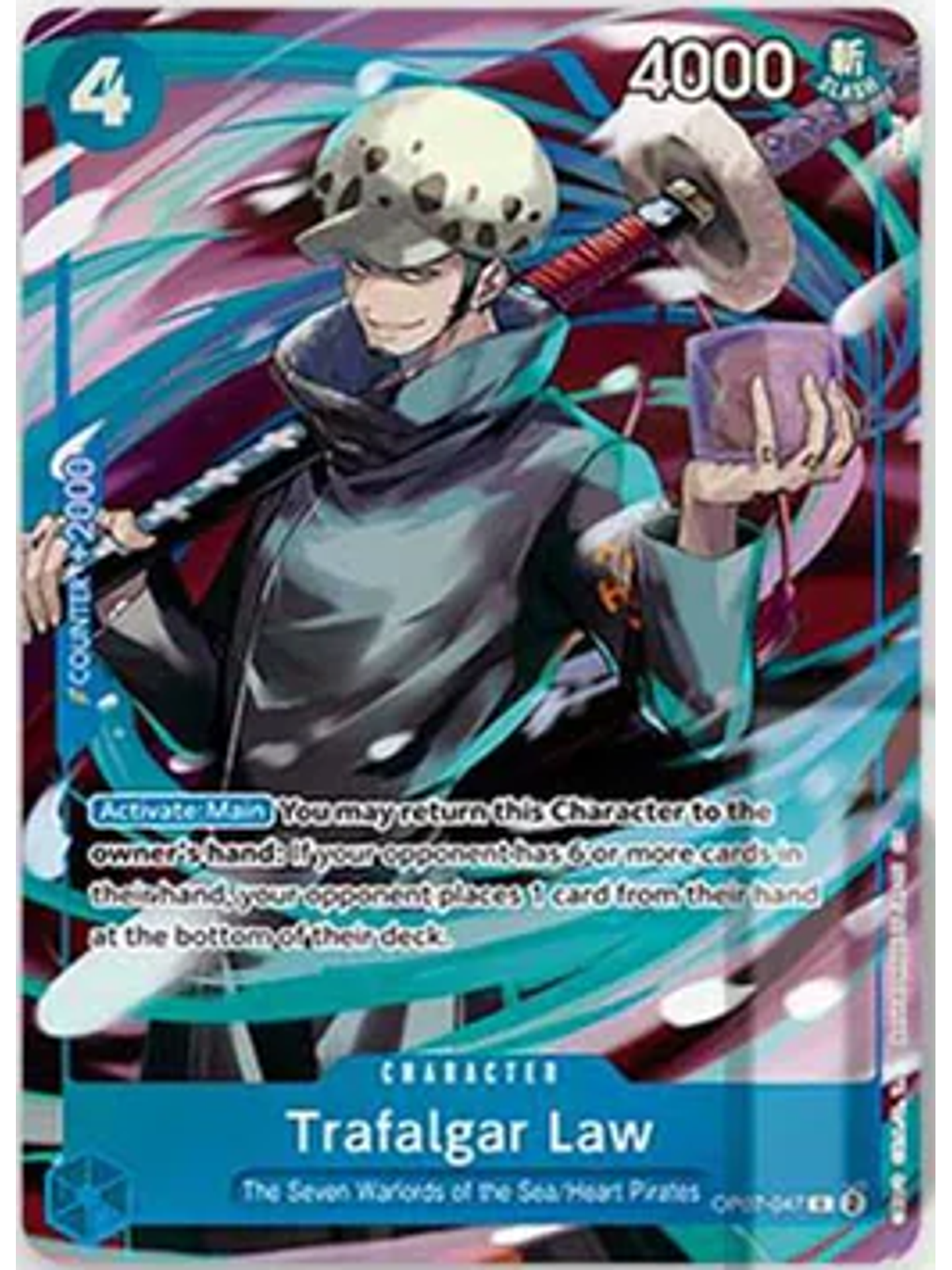 OP07-047 (Alternate Art) Trafalgar Law 1