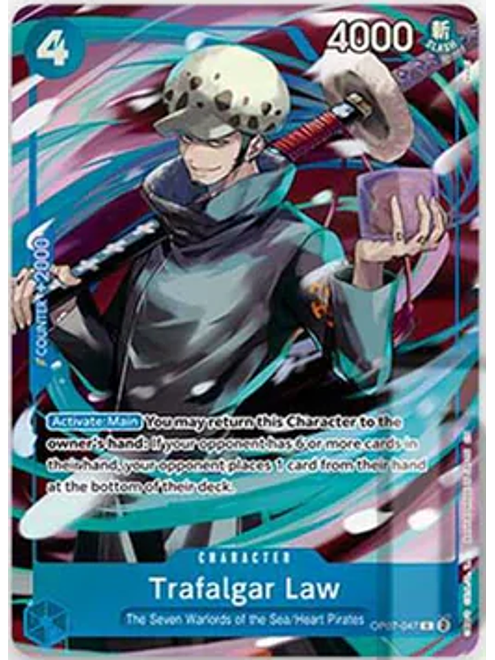 OP07-047 (Alternate Art) Trafalgar Law 1