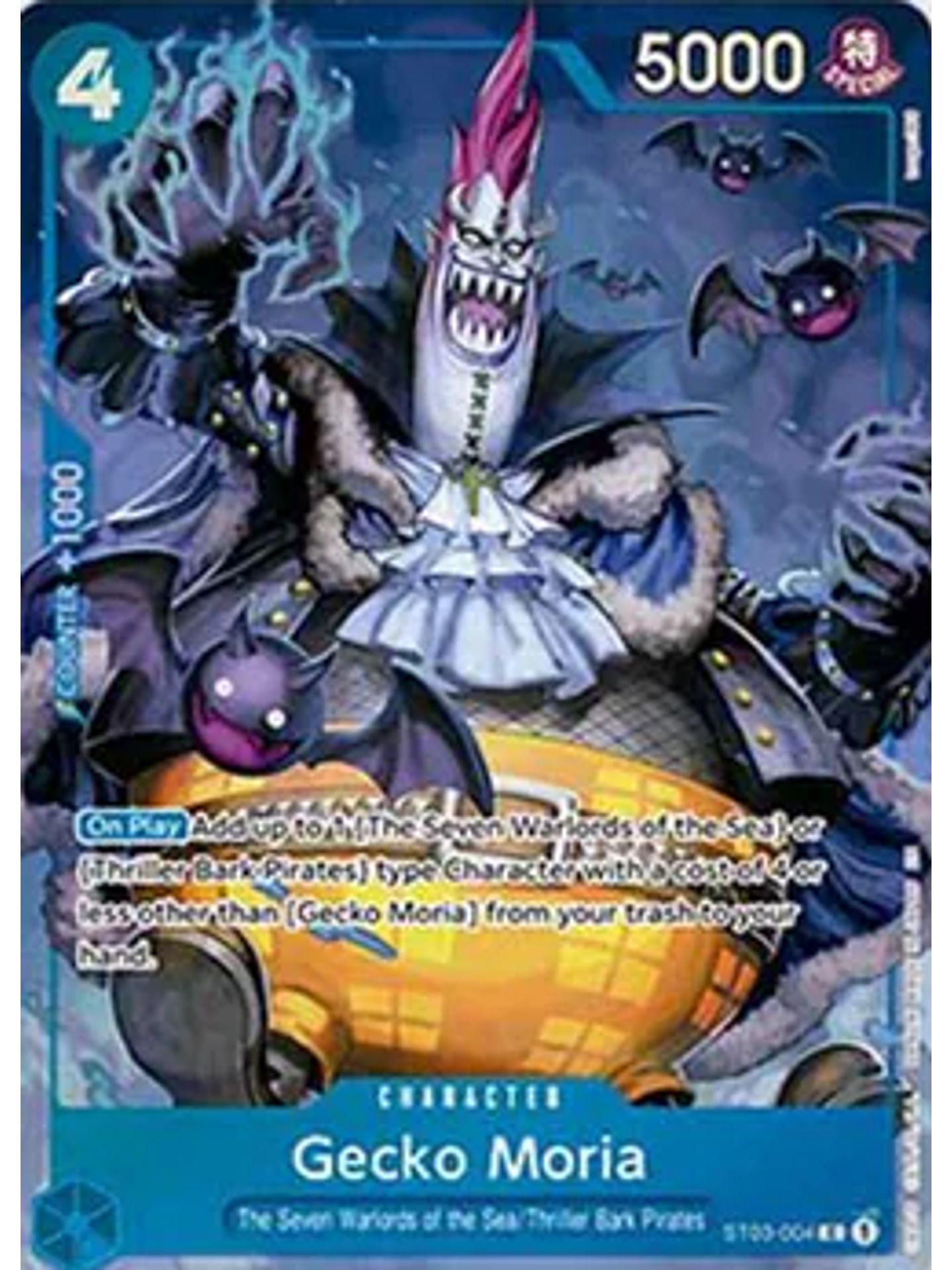 ST03-004 (Alternate Art) Gecko Moria 1