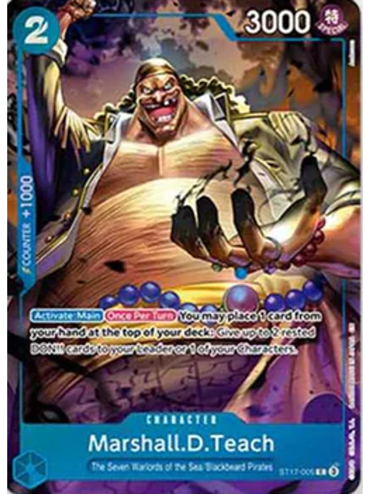 ST17-005 (Alternate Art) Marshall.D.Teach 1