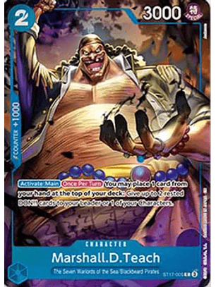 ST17-005 (Alternate Art) Marshall.D.Teach