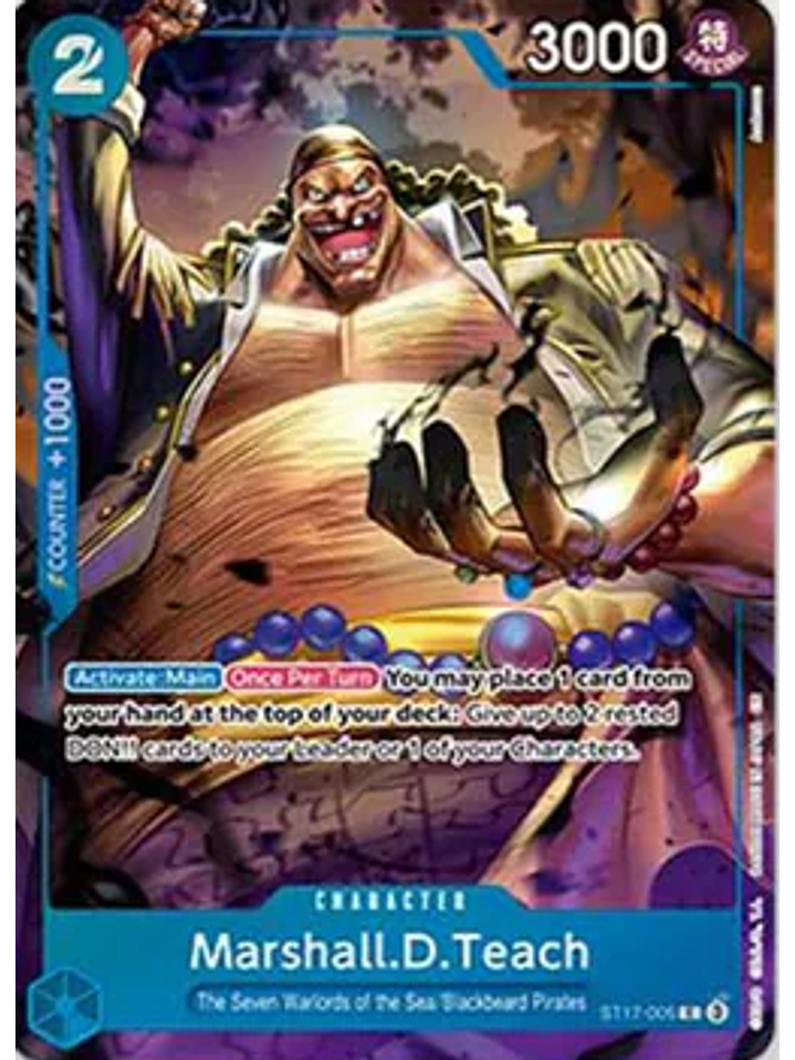 ST17-005 (Alternate Art) Marshall.D.Teach 1