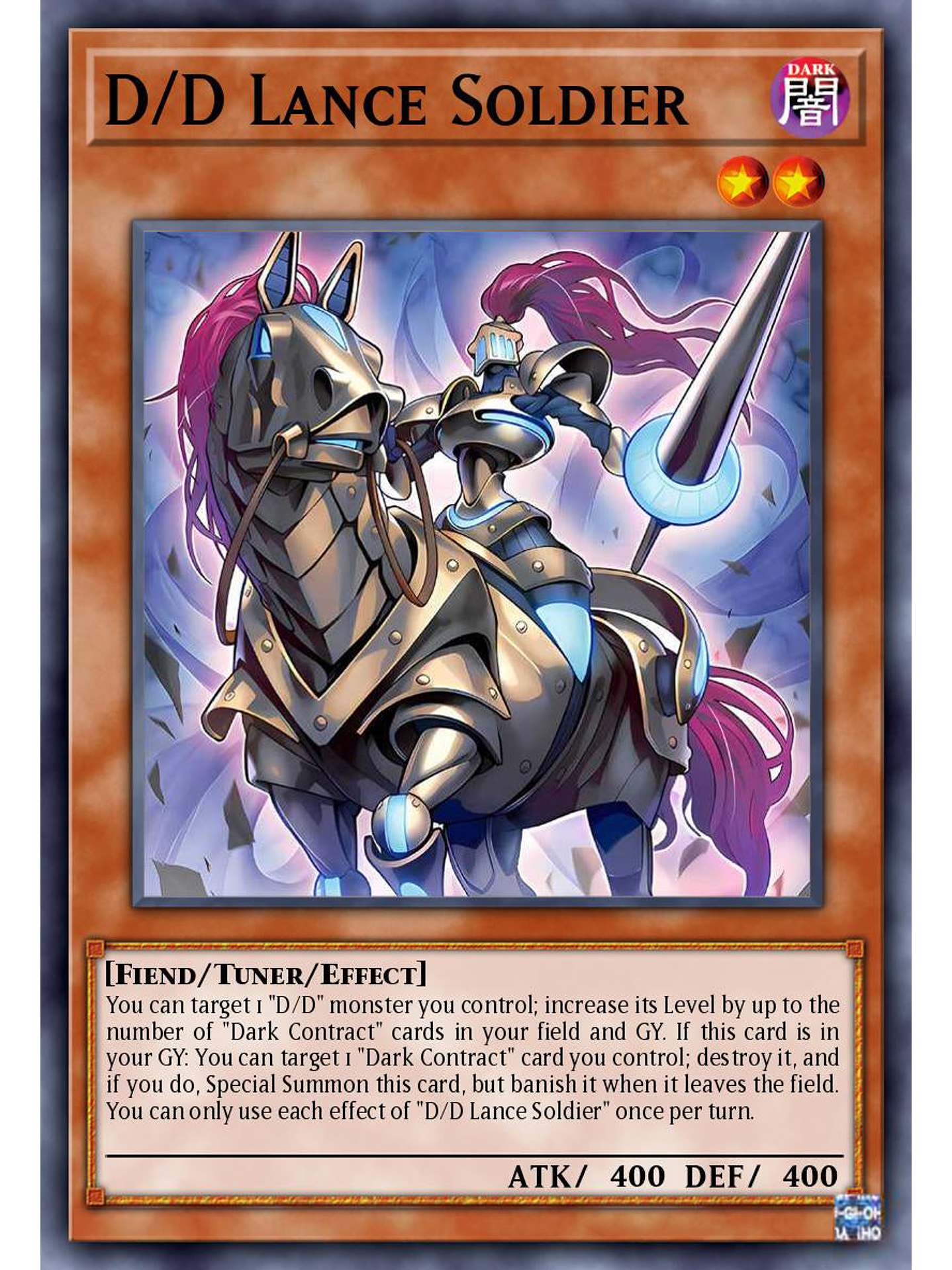 D/D Lance Soldier - DOOD-EN001 - Common 1st Edition 1