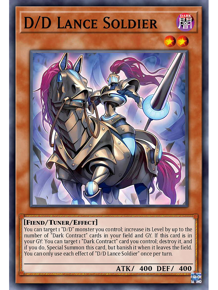 D/D Lance Soldier - DOOD-EN001 - Common 1st Edition 1