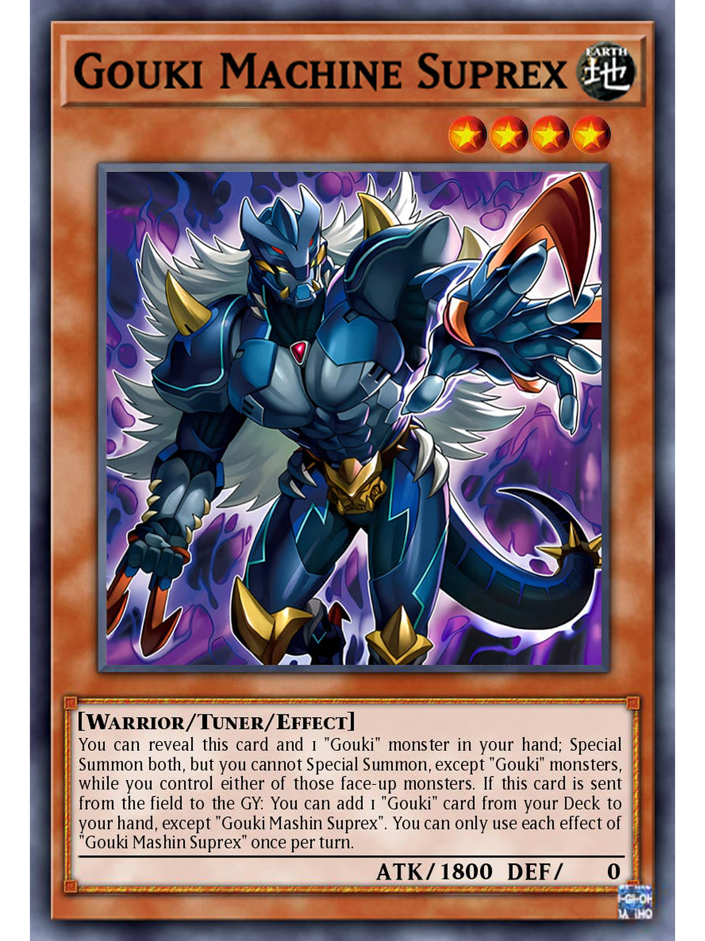 Gouki Machine Suprex - DOOD-EN006 - Super Rare 1st Edition 1