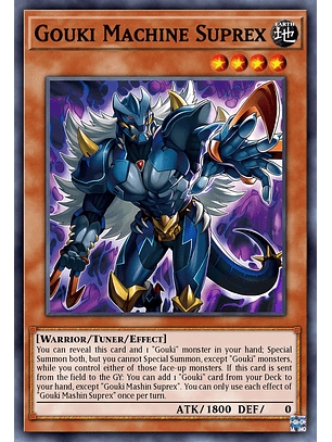 Gouki Machine Suprex - DOOD-EN006 - Super Rare 1st Edition