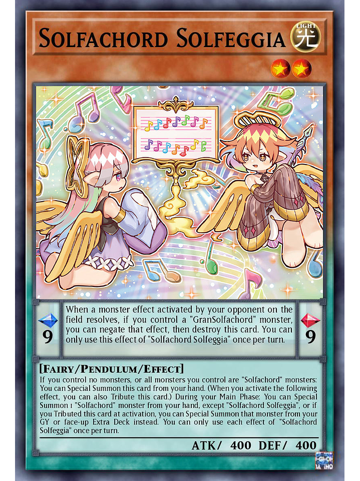 Solfachord Solfegia - DOOD-EN020 - Common 1st Edition 1