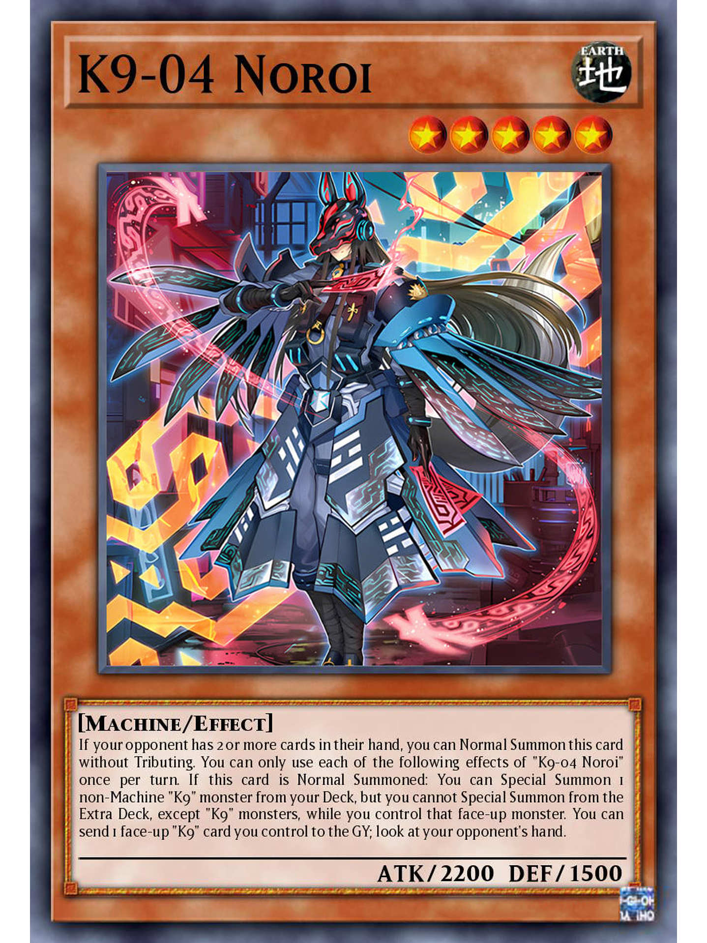 K9-04 Noroi - DOOD-EN025 - Ultra Rare 1st Edition 1