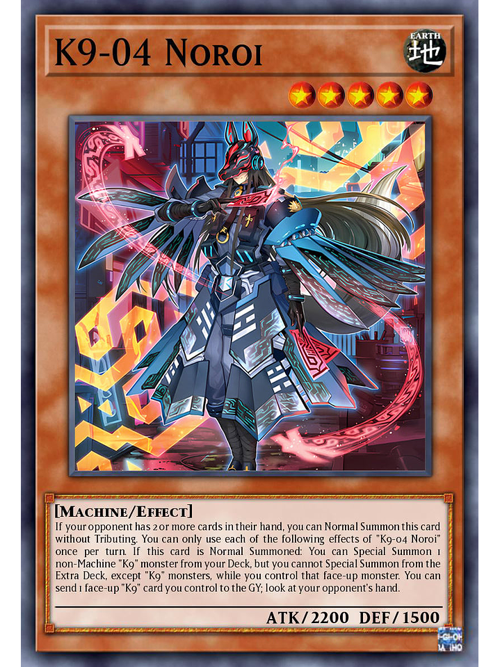 K9-04 Noroi - DOOD-EN025 - Starlight Rare 1st Edition 1