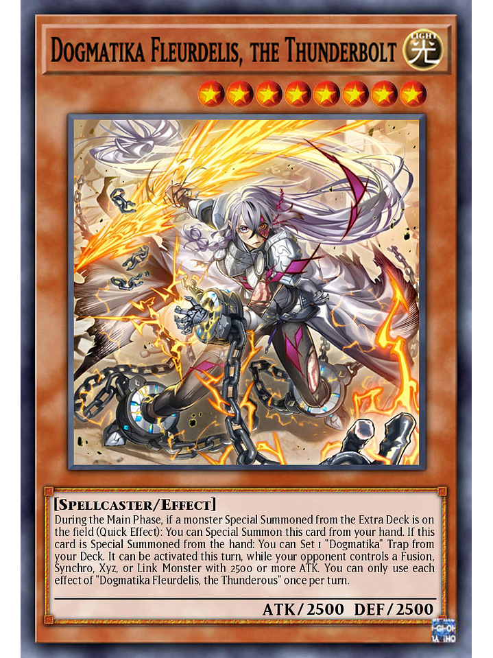 Dogmatika Fleurdelis, the Thunderbolt - DOOD-EN026 - Secret Rare 1st Edition 1