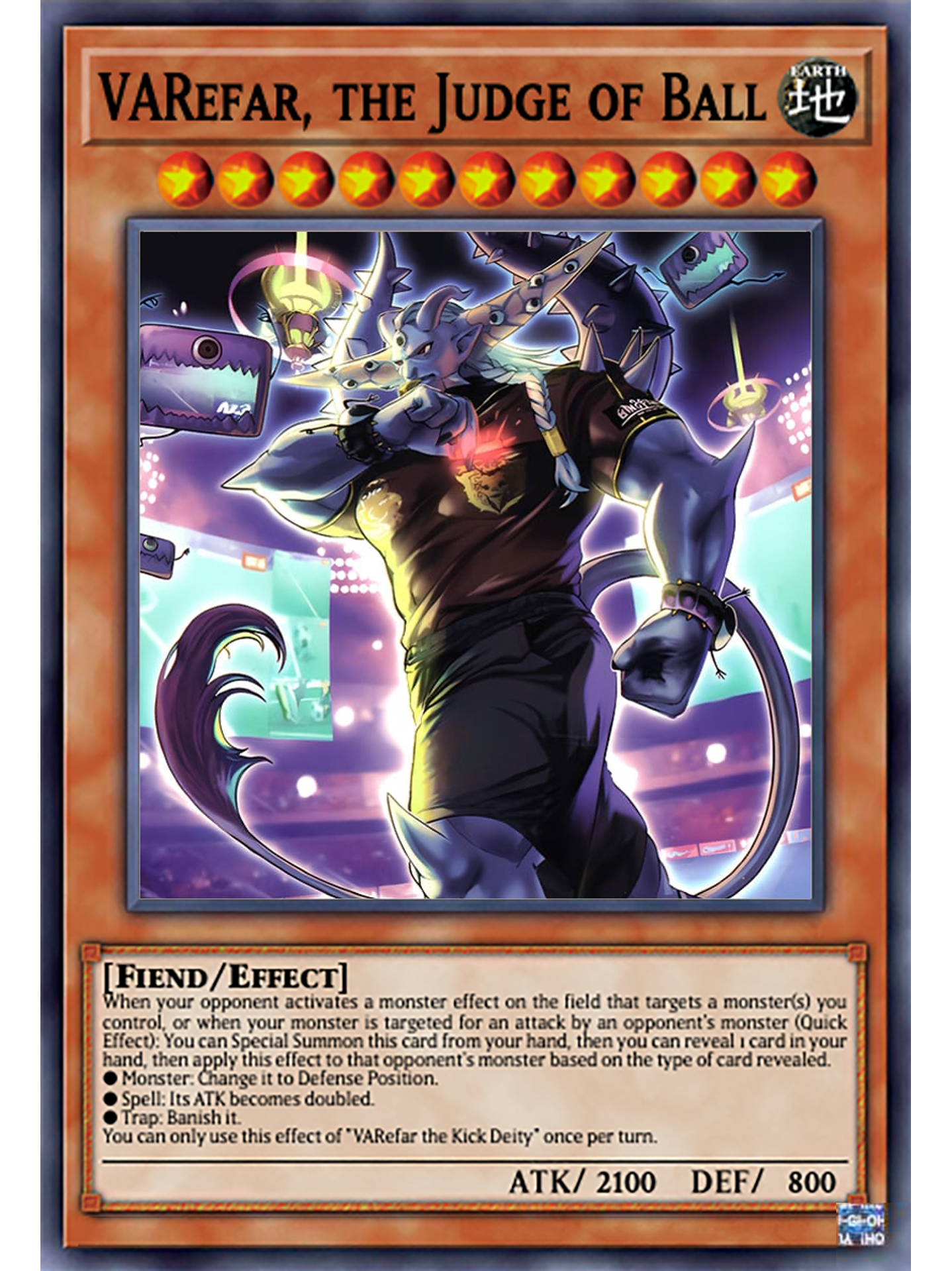 VARefar, the Judge of Ball - DOOD-EN027 - Common 1st Edition 1