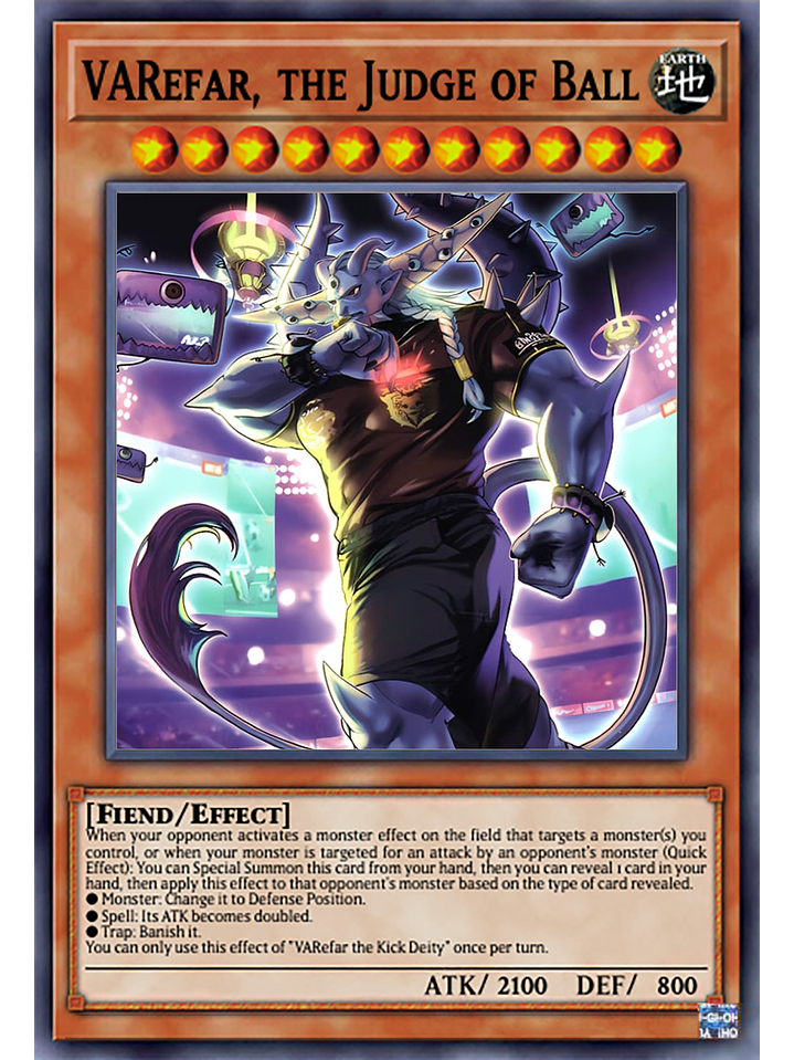 VARefar, the Judge of Ball - DOOD-EN027 - Common 1st Edition 1
