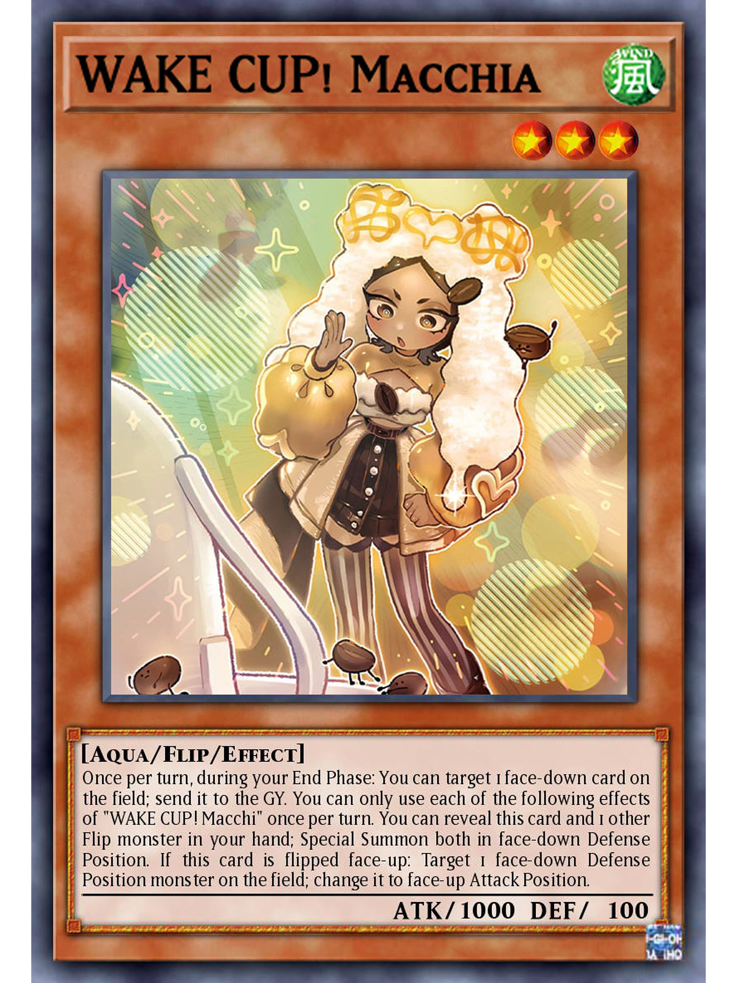 WAKE CUP! Macchia - DOOD-EN032 - Common 1st Edition 1