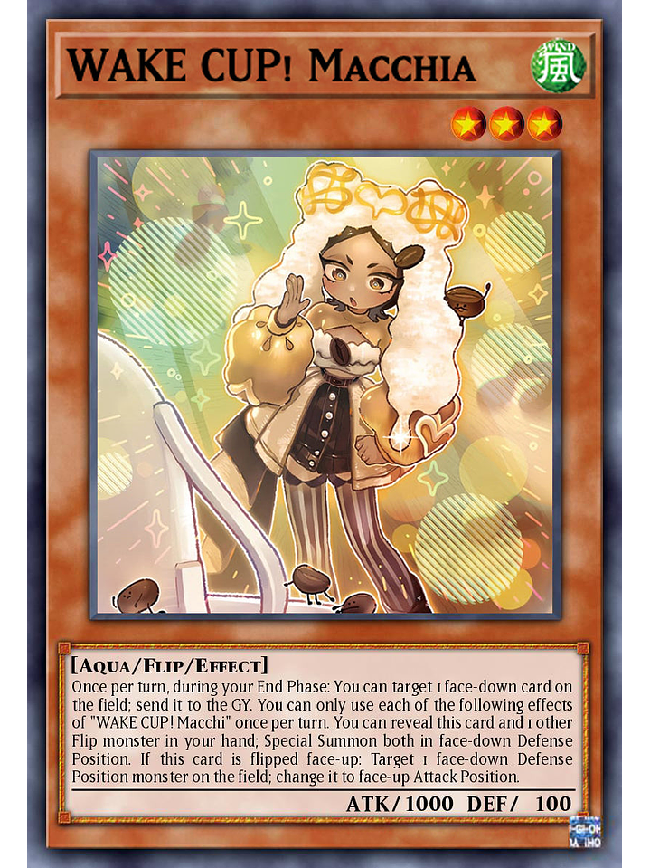 WAKE CUP! Macchia - DOOD-EN032 - Common 1st Edition 1