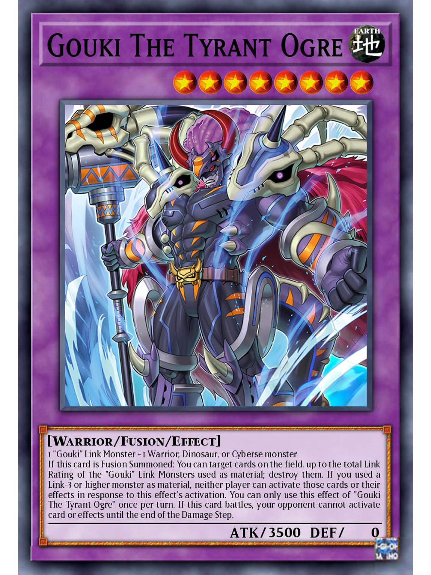 Gouki The Tyrant Ogre - DOOD-EN036 - Super Rare 1st Edition 1