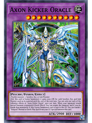 Axon Kicker Oracle - DOOD-EN037 - Super Rare 1st Edition