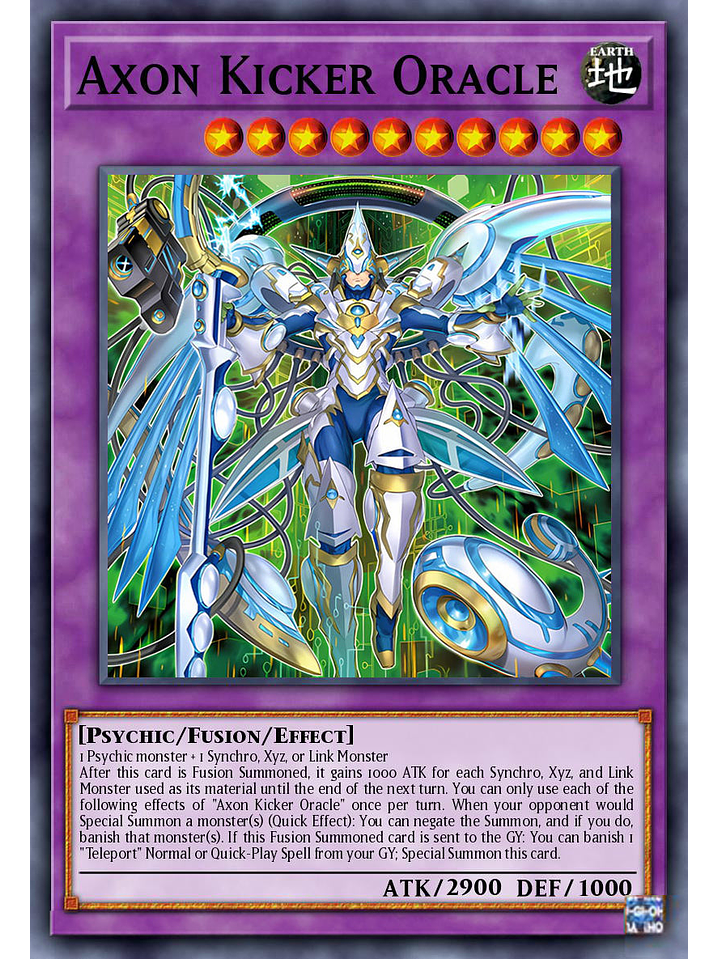 Axon Kicker Oracle - DOOD-EN037 - Super Rare 1st Edition 1