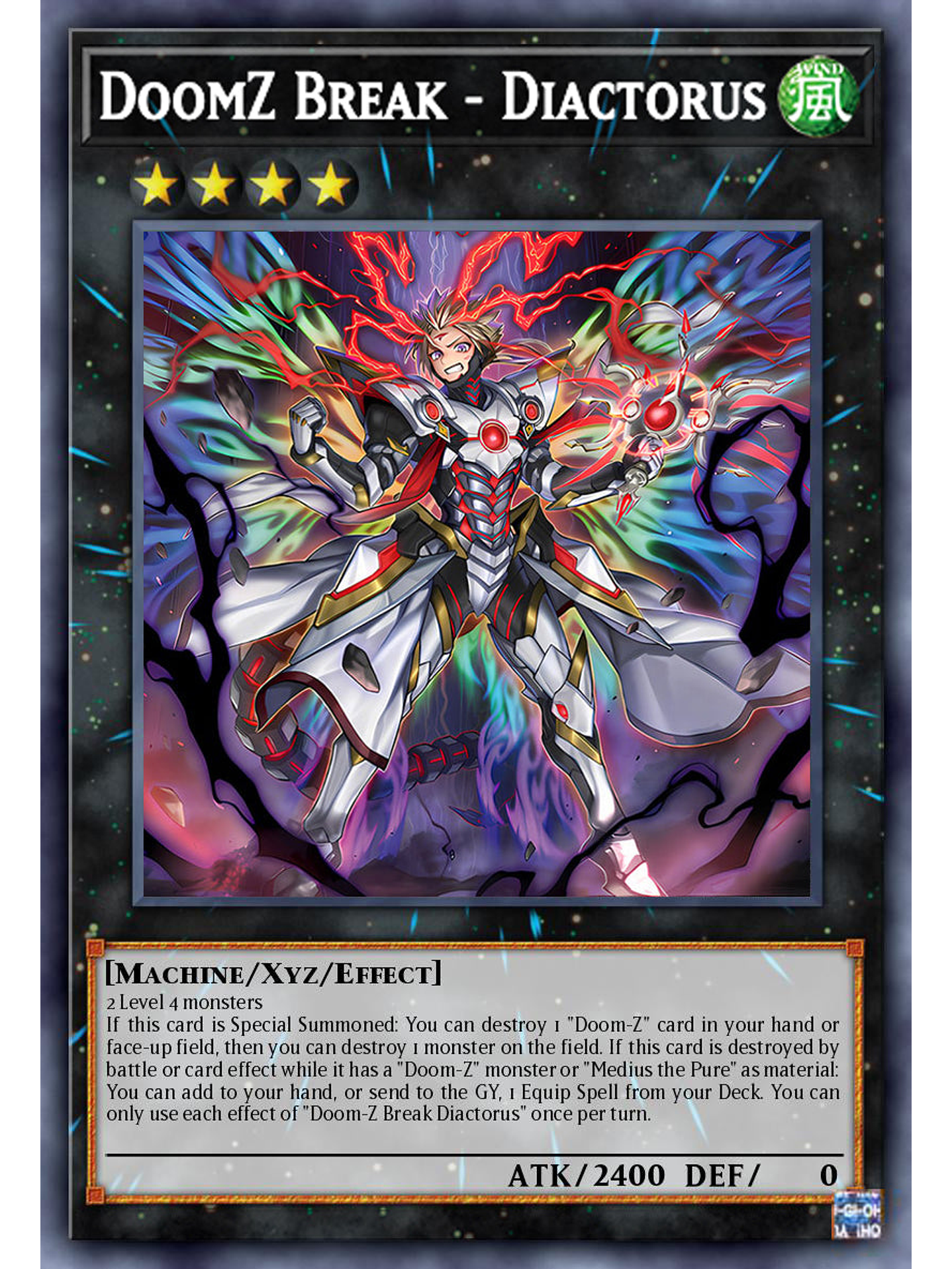 DoomZ Break - Diactorus - DOOD-EN046 - Super Rare 1st Edition 1