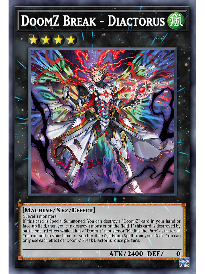 DoomZ Break - Diactorus - DOOD-EN046 - Super Rare 1st Edition 1